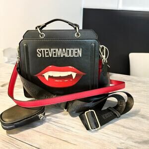Coffret Cadeau Steve Madden 4 Pièces - Sac à Dos Noir Femme (neuf)